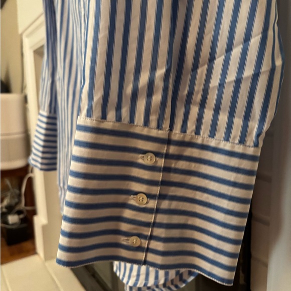 Blue Striped Women's Top - Picture 8 of 10